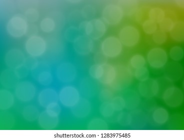 Light Blue, Green vector abstract template. A vague abstract illustration with gradient. The template for backgrounds of cell phones.