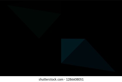 Light Blue, Green vector abstract mosaic pattern. A vague abstract illustration with gradient. The completely new template can be used for your brand book.
