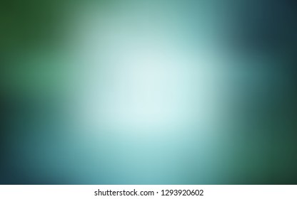 Light Blue, Green vector abstract blurred background. Shining colored illustration in smart style. Elegant background for a brand book.