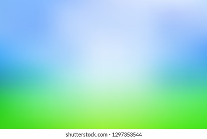 Light Blue, Green vector abstract bright template. Shining colored illustration in smart style. Blurred design for your web site.