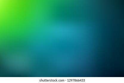 Light Blue, Green vector abstract bright template. Colorful abstract illustration with gradient. New way of your design.
