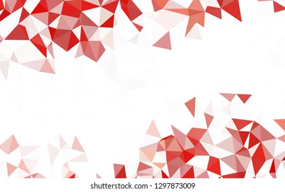 Light Blue, Green vector abstract mosaic backdrop. A completely new color illustration in a polygonal style. A new texture for your web site.