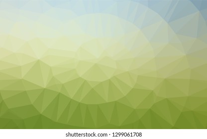Light Blue, Green vector abstract mosaic pattern. Glitter abstract illustration with an elegant design. Brand new design for your business.