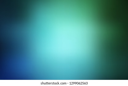 Light Blue, Green vector abstract bright texture. New colored illustration in blur style with gradient. New way of your design.