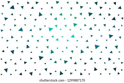 Light Blue, Green vector  abstract polygonal pattern. A completely new color illustration in a polygonal style. Pattern for a brand book's backdrop.