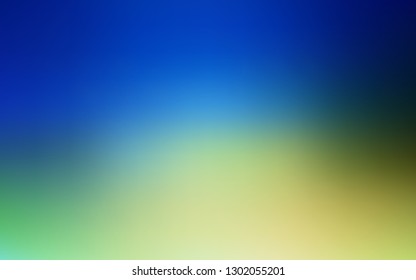 Light Blue, Green vector abstract bright template. Modern abstract illustration with gradient. Blurred design for your web site.