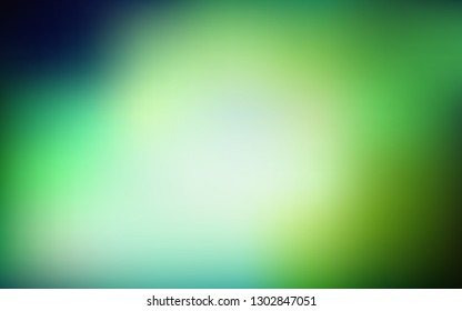 Light Blue, Green vector abstract bright texture. Creative illustration in halftone style with gradient. Blurred design for your web site.