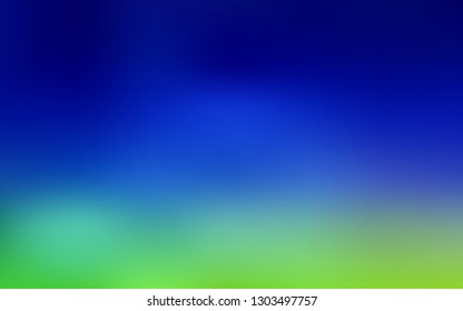 Light Blue, Green vector abstract blurred background. Modern abstract illustration with gradient. Completely new design for your business.