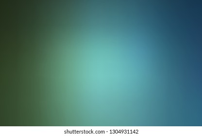 Light Blue, Green vector abstract blurred background. Glitter abstract illustration with gradient design. Blurred design for your web site.