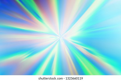 Light Blue, Green vector abstract bright pattern. Colorful illustration in abstract style with gradient. New style design for your brand book.