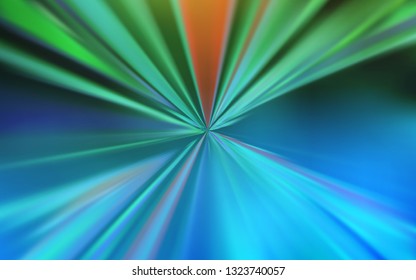 Light Blue, Green vector abstract blurred background. Modern abstract illustration with gradient. New style for your business design.