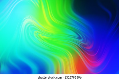 Light Blue, Green vector abstract blurred background. Colorful abstract illustration with gradient. New style for your business design.