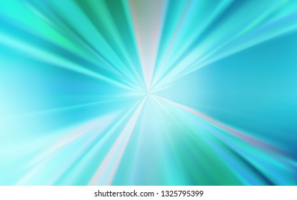 Light Blue, Green vector abstract blurred background. A completely new colored illustration in blur style. New design for your business.