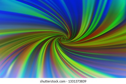Light Blue, Green vector abstract layout. A completely new colored illustration in blur style. The best blurred design for your business.