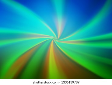 Light Blue, Green vector abstract background. A vague abstract illustration with gradient. The template for backgrounds of cell phones.