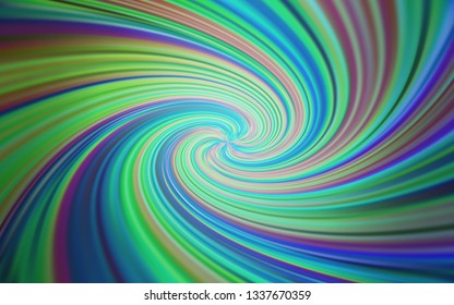 Light Blue, Green vector abstract blurred background. A completely new colored illustration in blur style. Elegant background for a brand book.