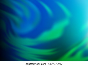 Light Blue, Green vector abstract blurred pattern. Colorful illustration in abstract style with gradient. Brand new style for your business design.