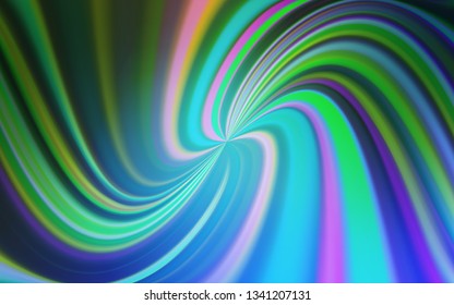 Light Blue, Green vector abstract bright template. Colorful abstract illustration with gradient. New style for your business design.