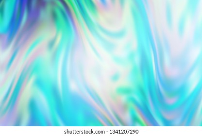 Light Blue, Green vector abstract bright template. Modern abstract illustration with gradient. Background for designs.