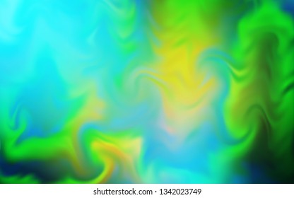 Light Blue, Green vector abstract blurred background. Abstract colorful illustration with gradient. New style design for your brand book.