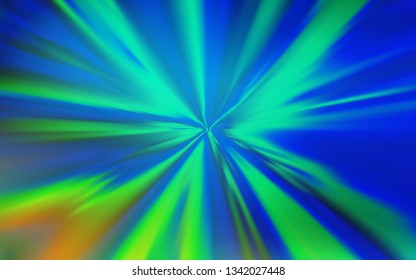Light Blue, Green vector abstract bright pattern. New colored illustration in blur style with gradient. Completely new design for your business.