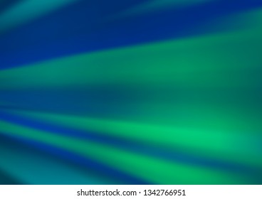 Light Blue, Green vector abstract background. A vague abstract illustration with gradient. The background for your creative designs.