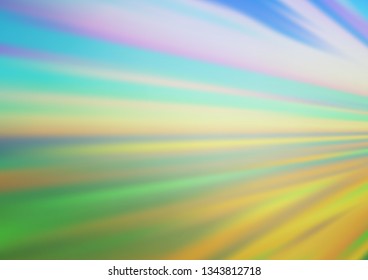Light Blue, Green vector abstract bright template. A vague abstract illustration with gradient. The background for your creative designs.