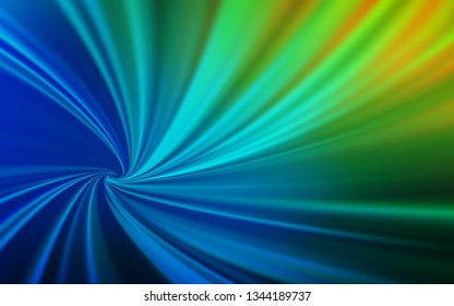 Light Blue, Green vector abstract blurred background. An elegant bright illustration with gradient. Blurred design for your web site.