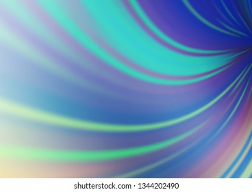 Light Blue, Green vector abstract background. Colorful illustration in blurry style with gradient. Brand new style for your business design.