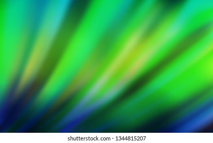 Light Blue, Green vector abstract bright pattern. An elegant bright illustration with gradient. New design for your business.