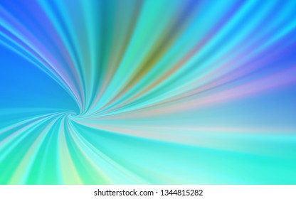 Light Blue, Green vector abstract blurred background. An elegant bright illustration with gradient. Background for designs.