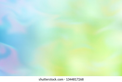 Light Blue, Green vector abstract blurred background. New colored illustration in blur style with gradient. The best blurred design for your business.