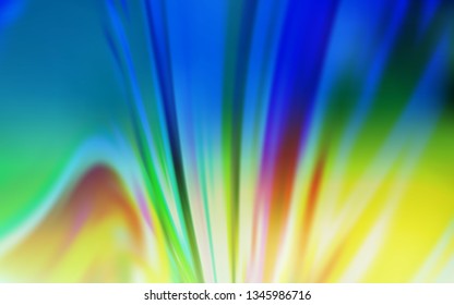 Light Blue, Green vector abstract blurred background. Glitter abstract illustration with gradient design. New style design for your brand book.