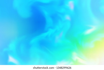 Light Blue, Green vector abstract blurred background. An elegant bright illustration with gradient. Blurred design for your web site.