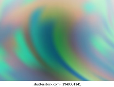 Light Blue, Green vector abstract background. An elegant bright illustration with gradient. A new texture for your design.