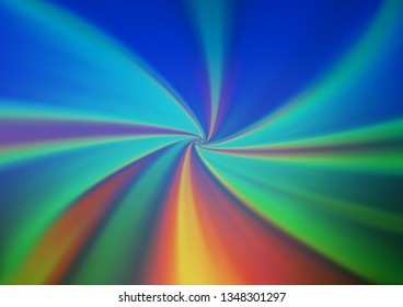 Light Blue, Green vector abstract blurred template. A vague abstract illustration with gradient. Brand new design for your business.