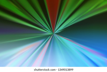 Light Blue, Green vector abstract bright template. New colored illustration in blur style with gradient. New design for your business.