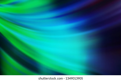 Light Blue, Green vector abstract bright texture. Colorful abstract illustration with gradient. Completely new design for your business.