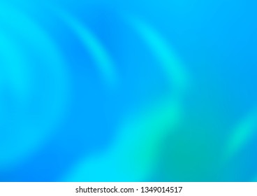 Light Blue, Green vector abstract bright background. Colorful illustration in blurry style with gradient. A completely new design for your business.