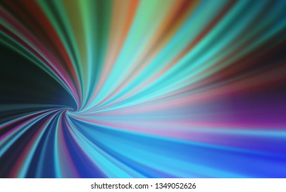 Light Blue, Green vector abstract bright texture. Colorful illustration in abstract style with gradient. Smart design for your work.