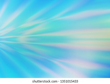 Light Blue, Green vector abstract blurred pattern. Colorful abstract illustration with gradient. Brand new design for your business.
