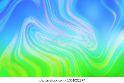 Light Blue, Green vector abstract bright pattern. Modern abstract illustration with gradient. New style for your business design.
