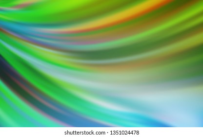 Light Blue, Green vector abstract bright texture. Glitter abstract illustration with gradient design. New style design for your brand book.