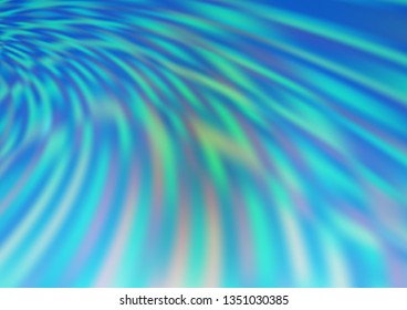 Light Blue, Green vector abstract blurred template. Colorful illustration in abstract style with gradient. Brand new design for your business.