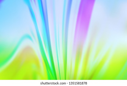 Light Blue, Green vector abstract bright texture. Shining colored illustration in smart style. The best blurred design for your business.