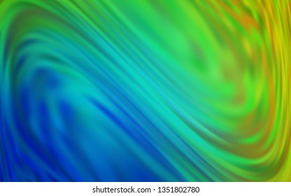 Light Blue, Green vector abstract bright texture. Modern abstract illustration with gradient. Background for a cell phone.
