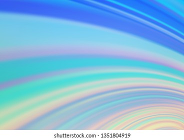 Light Blue, Green vector abstract bright template. An elegant bright illustration with gradient. The blurred design can be used for your web site.