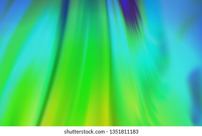 Light Blue, Green vector abstract layout. Glitter abstract illustration with gradient design. Smart design for your work.