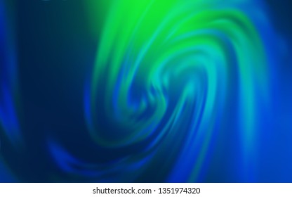 Light Blue, Green vector abstract blurred layout. New colored illustration in blur style with gradient. The best blurred design for your business.