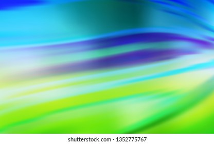 Light Blue, Green vector abstract blurred background. New colored illustration in blur style with gradient. New way of your design.